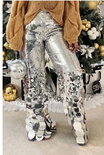 Extra AF sequin pants