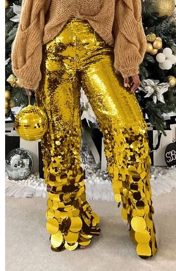 Extra AF sequin pants