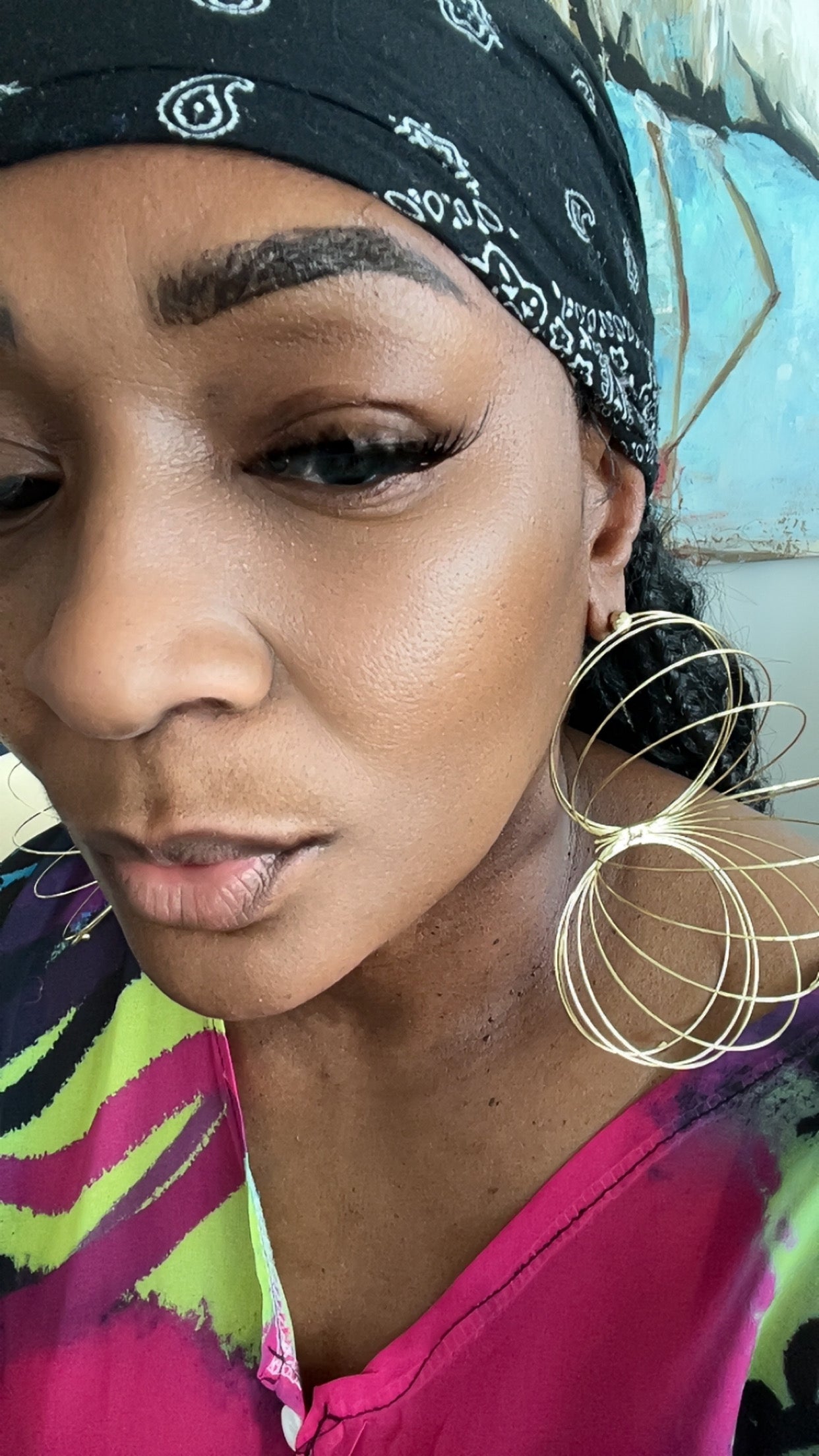Slinky earring