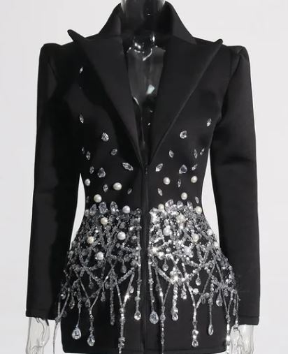 Rhinestone jacket