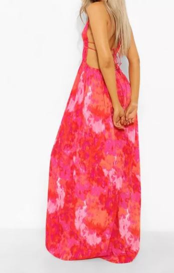 PINK ME TYE DYE DRESS