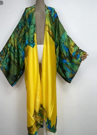 silk kimono