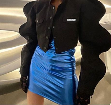 crop jacket, fitted jacket