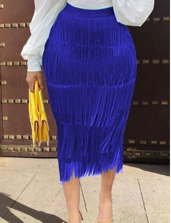 THE FRINGE SKIRT