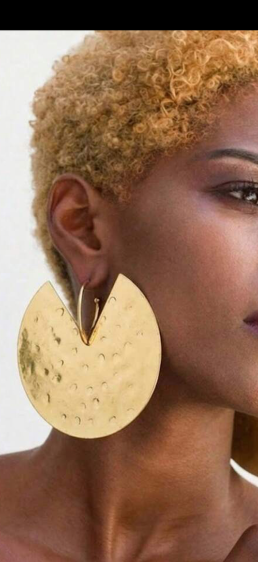 Half moon earrings