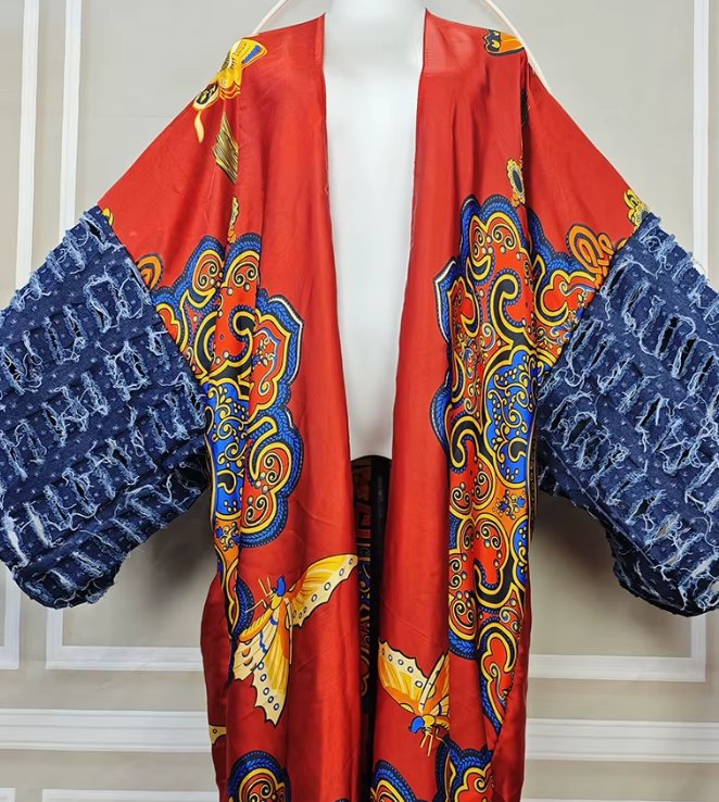 Kimono Denim sleeves