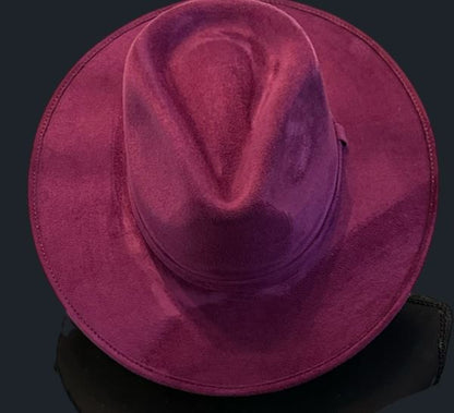 VEGAN SEUDE FEDORA