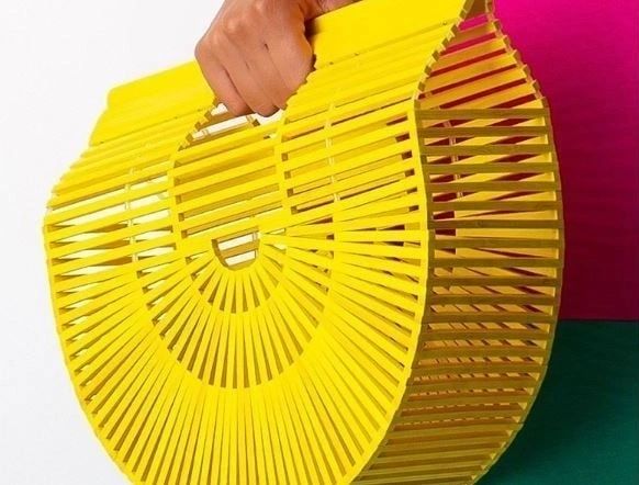 bamboo purse